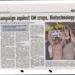 The Hindu, June 26, 2013 : A Joint Campaign against GM Crops, Biotechnology Bill