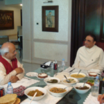 Dr.Vaidik Lunches With President Zardari
